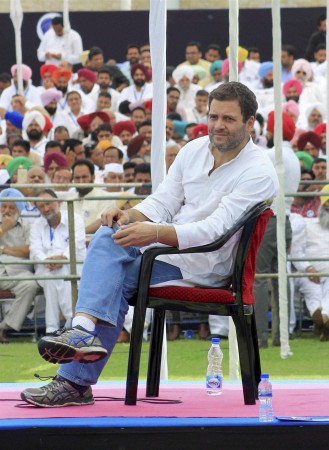 Rahul Gandhi in Chandigarh