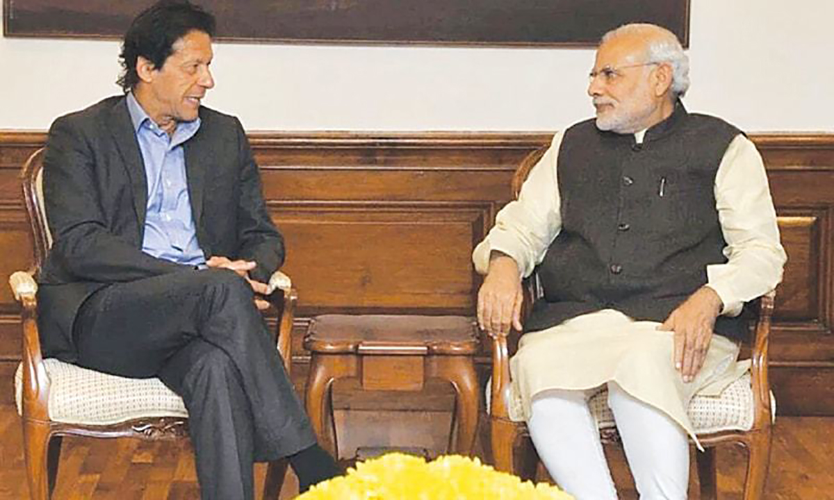 narendra modi and imran khan